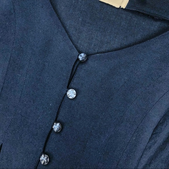 Vanessa Virginia Velvety Soft Light Button Blouse - Picture 7 of 8